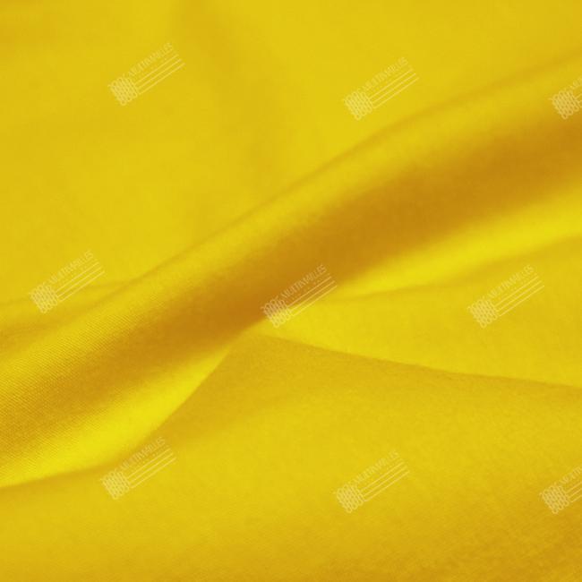 Jersey coton Elasthanne - Jaune