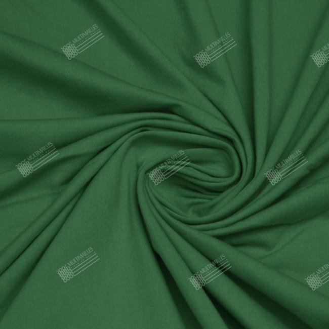 Jersey coton Elasthanne - Vert